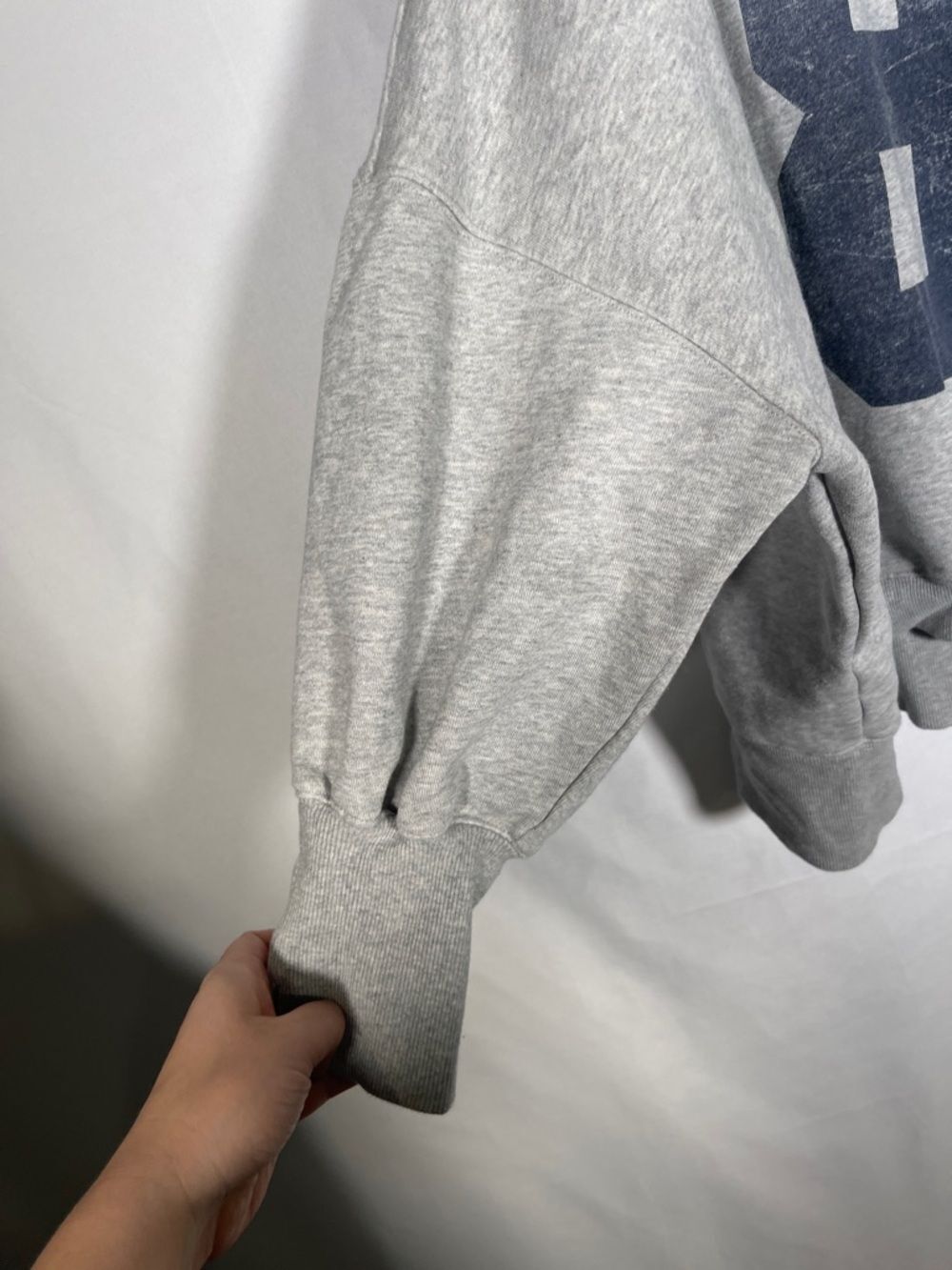 ALTAR’D STATE WOMENS 89 OVERSIZED SWEATSHIRT CREWNECK GRAY SMALL/MEDIUM - Picture 4 of 7